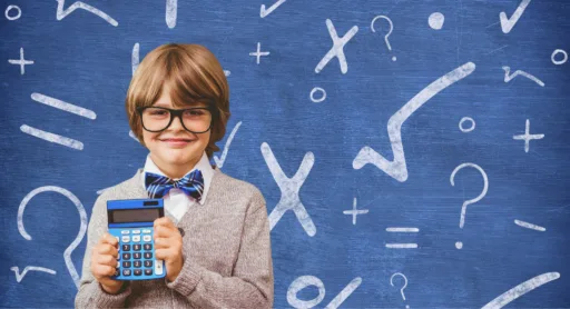 Primary school student building maths problem-solving skills